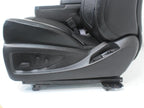 2014 - 2019 GM Sierra Silverado LT Front Seats, Power Black Leather, w/ Jumpseat