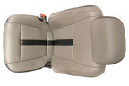2015-2022 Ford F150 Super Duty Reg Cab Seats, XLT w/ Katzkin Earth Gray Leather