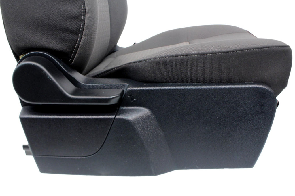 2015 - 2024 Ford Transit Front Seats, Dark Gray Cloth w/ 10-Way Power Heated LH