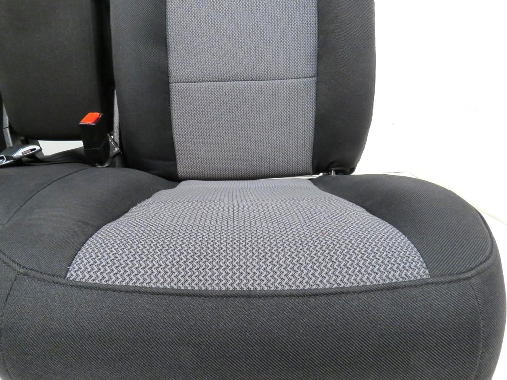 1998 - 2003 Ford Ranger Seats, Extended Cab 60-40 Split Bench, Black Gray Cloth