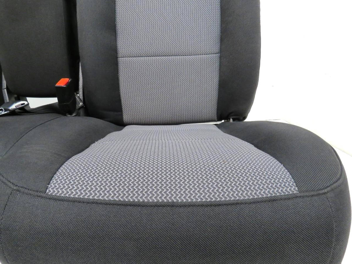 1998 - 2003 Ford Ranger Seats, Extended Cab 60-40 Split Bench, Black Gray Cloth