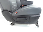 2009-2018 Dodge Ram Front Seats Set, Work Grade Gray Vinyl Split Bench Manual