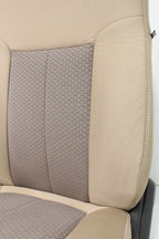2011 - 2016 Ford Super Duty Front Seats, Adobe Tan Cloth 40/20/40 Split Bench