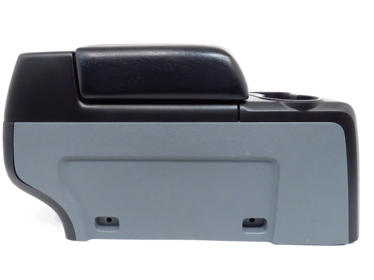 2009 - 2014 Ford F150 Center Console w/ Leather Armrest Storage & Cupholders