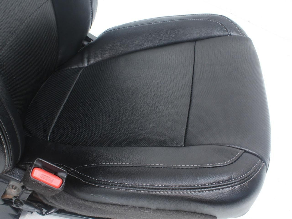 2015-2022 Ford F150 Super Duty Lariat Front Seats, Black Leather Heat Ventilated