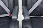 1999 - 2002 GMC Sierra Chevy Silverado Seats, Graphite Off-Black Leather, Power
