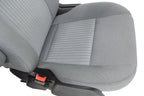 2015 - 2024 Ford Transit Front Seats, Gray Cloth w/ 10-Way Power Driver Seat