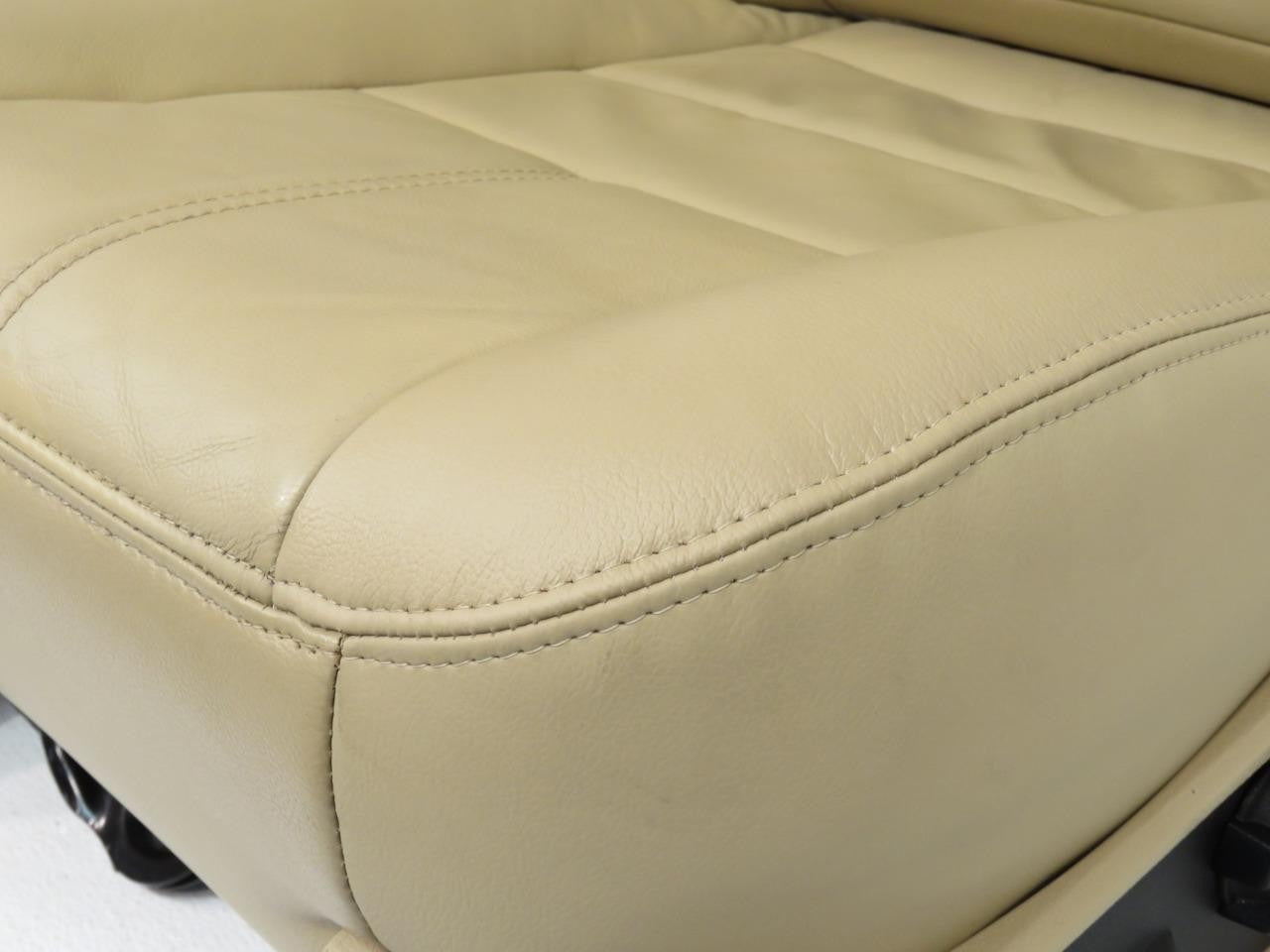 Ford Super Duty Tan Leather Heated Front & Rear Seats F250 F350 F450 F550 F650