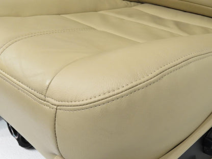 Ford Super Duty Tan Leather Heated Front & Rear Seats F250 F350 F450 F550 F650
