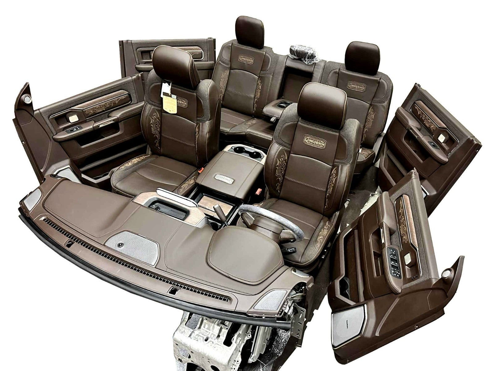 2019 - 2026 RAM HD Longhorn Complete Interior, Seats Panels +More, Bison Brown