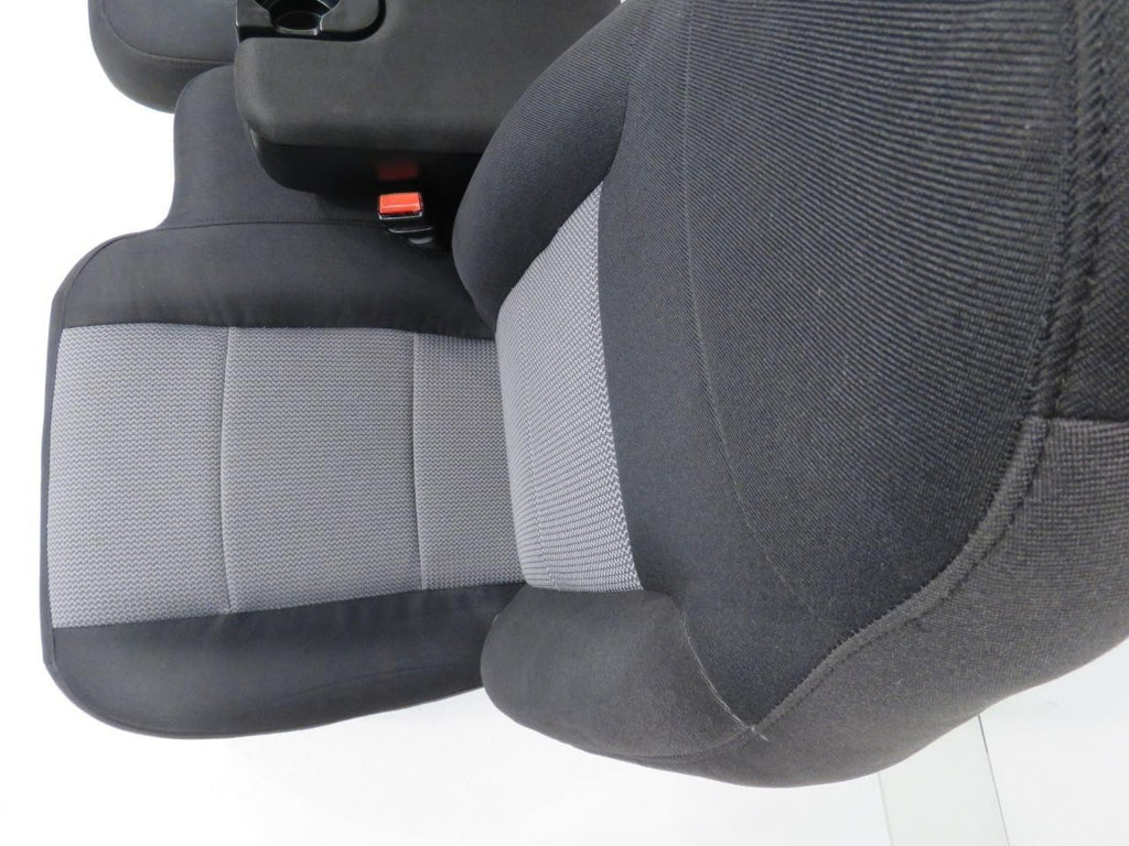 1998 - 2003 Ford Ranger Seats, Extended Cab 60-40 Split Bench, Black Gray Cloth