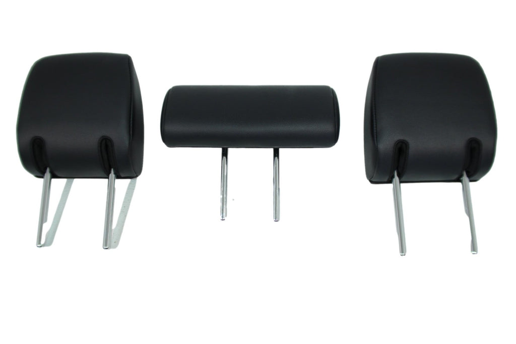 2014-2024 Toyota 4Runner Second Row Headrest Set, Black Leatherette Softex OEM