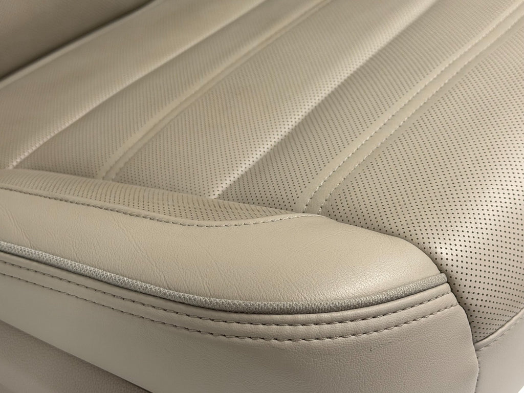 2015 - 2016 GMC Yukon Denali Front Seats, Shale Leather Heated Cooled, Fits OBS