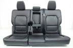 2021 - 2026 Ford Bronco Rear Seats , 4-Door Outer Banks Black Leather OEM