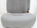 Ford Econoline Front Bucket Seats, Gray Cloth w/ Folding Armrests, Fits 1997+