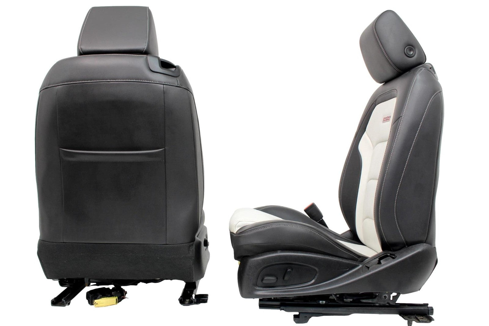 Chevy Camaro Seats SS WHITE 2024 2023 2022 2021 2020 2019 2018 2017 2016
