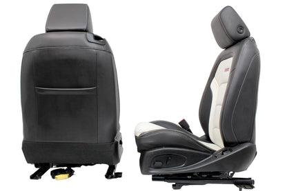 Chevy Camaro Seats SS WHITE 2024 2023 2022 2021 2020 2019 2018 2017 2016
