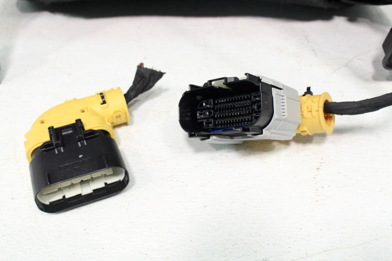 2019 - 2024 Chevy Silverado GMC Sierra Power Driver Seat Black Cloth Upgrade Kit