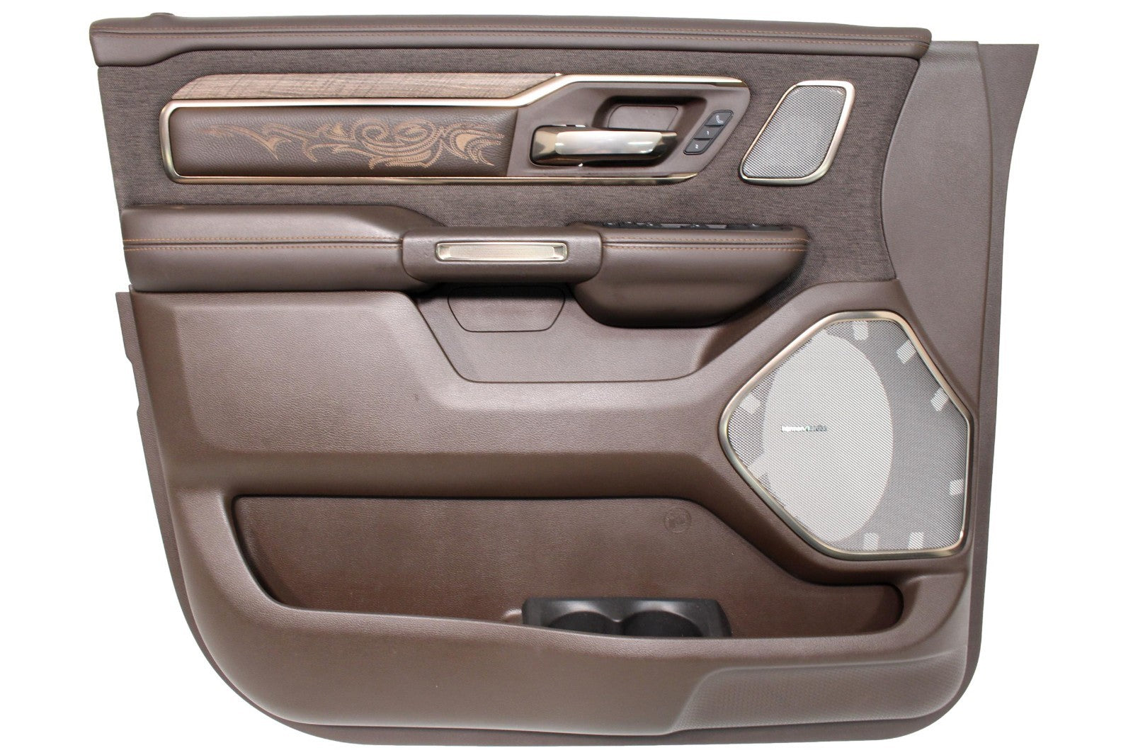 2019 - 2026 Ram 1500 Door Panels Limited Longhorn Brown Crew Cab New OEM Removal