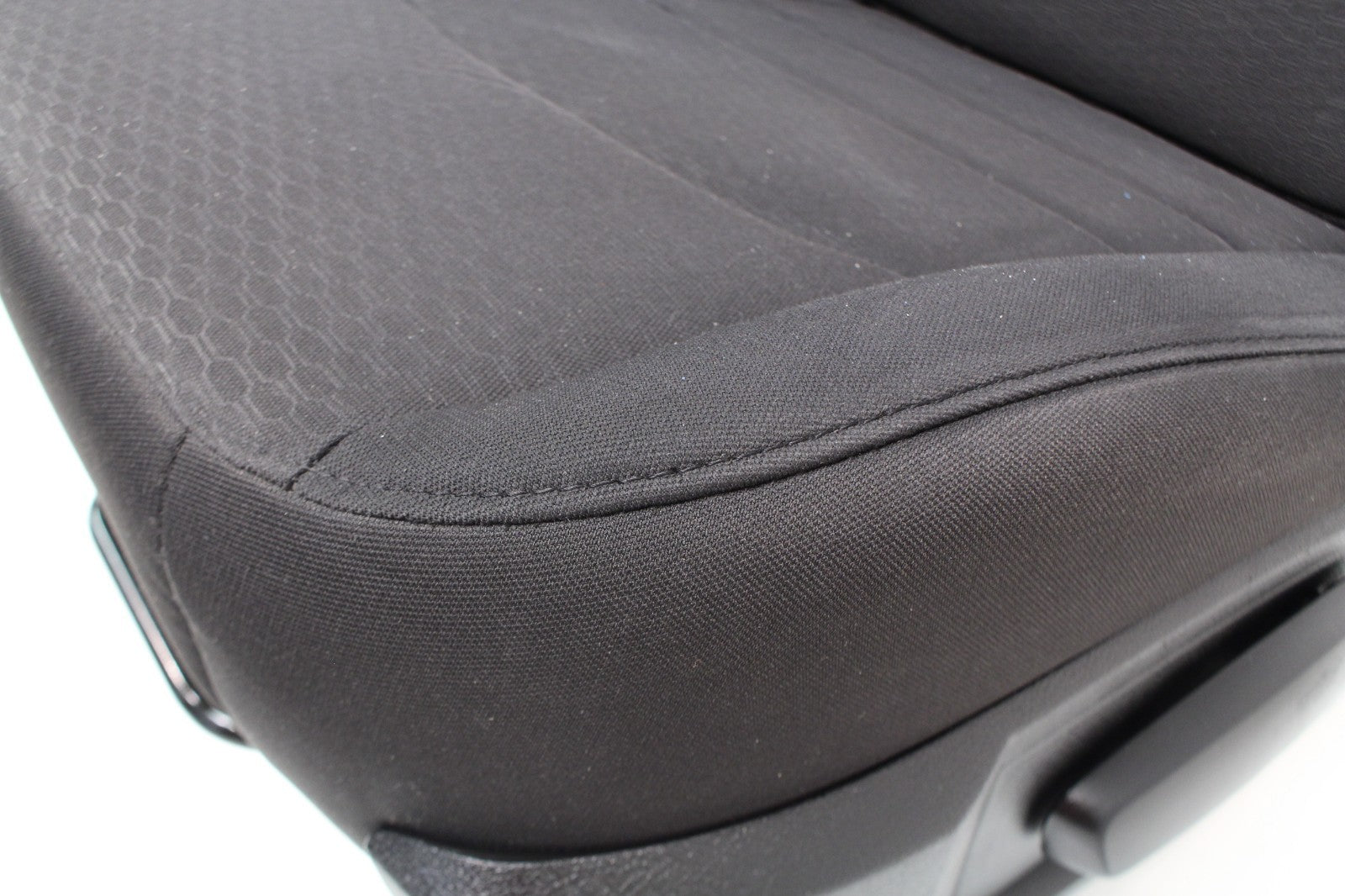 2002 - 2024 OEM Dodge Ram Front Seat, Split Bench, Manual Black Cloth w Jumpseat