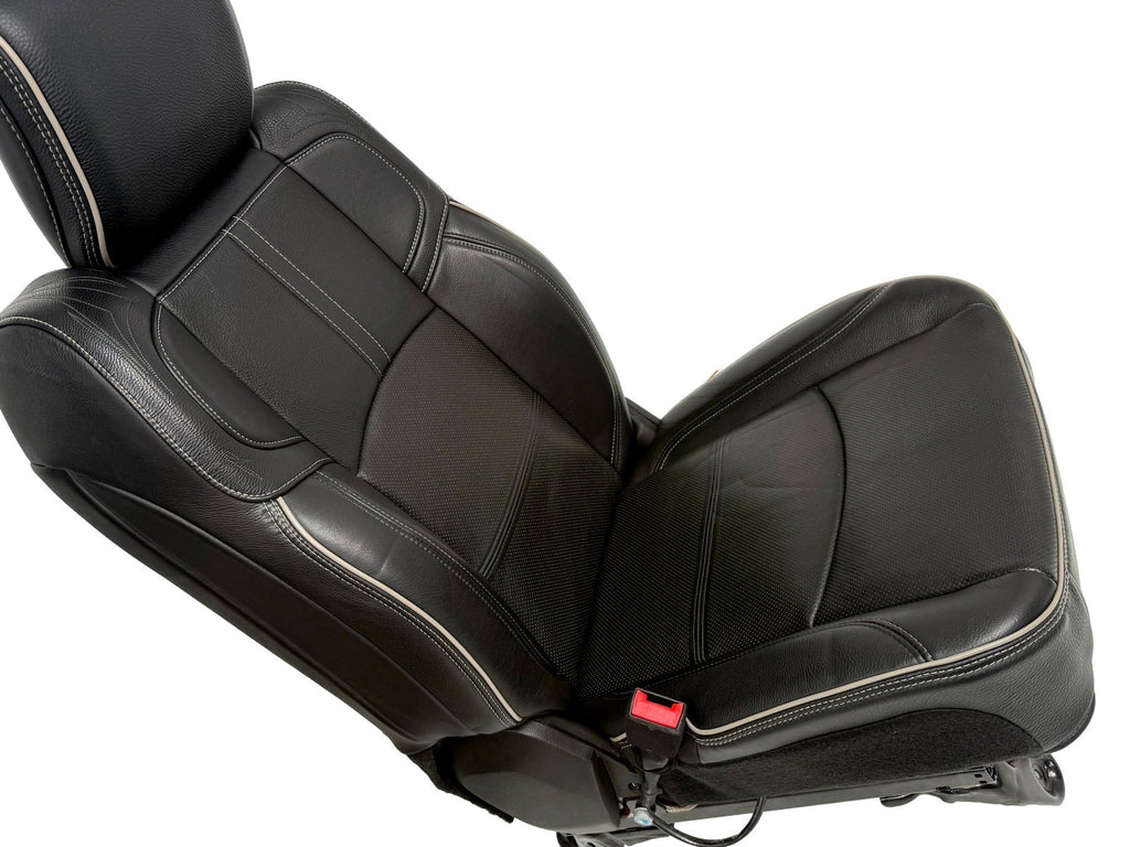 2019 - 2026 Ram 2500 3500 HD Seats Set, Limited Black Leather Crew Cab Heat Cool