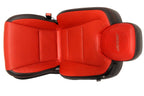 2010 - 2015 Chevrolet Camaro SS Seats Set, Inferno Orange Leather Heated 2SS