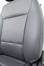 2023 - 2026 Ford Super Duty Front Seats, XL Slate Gray Vinyl Manual w/ Jumpseat