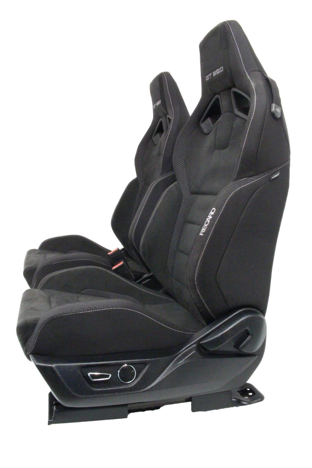 2015 - 2025 Mustang Shelby Recaro Front Seats Suede Power Tracks S550 S650 GT350
