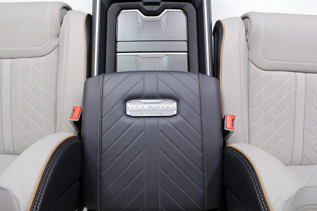 2019 - 2026 Ram 1500 Tungsten Interior, Sea Salt Indigo, Seats Console & Panels