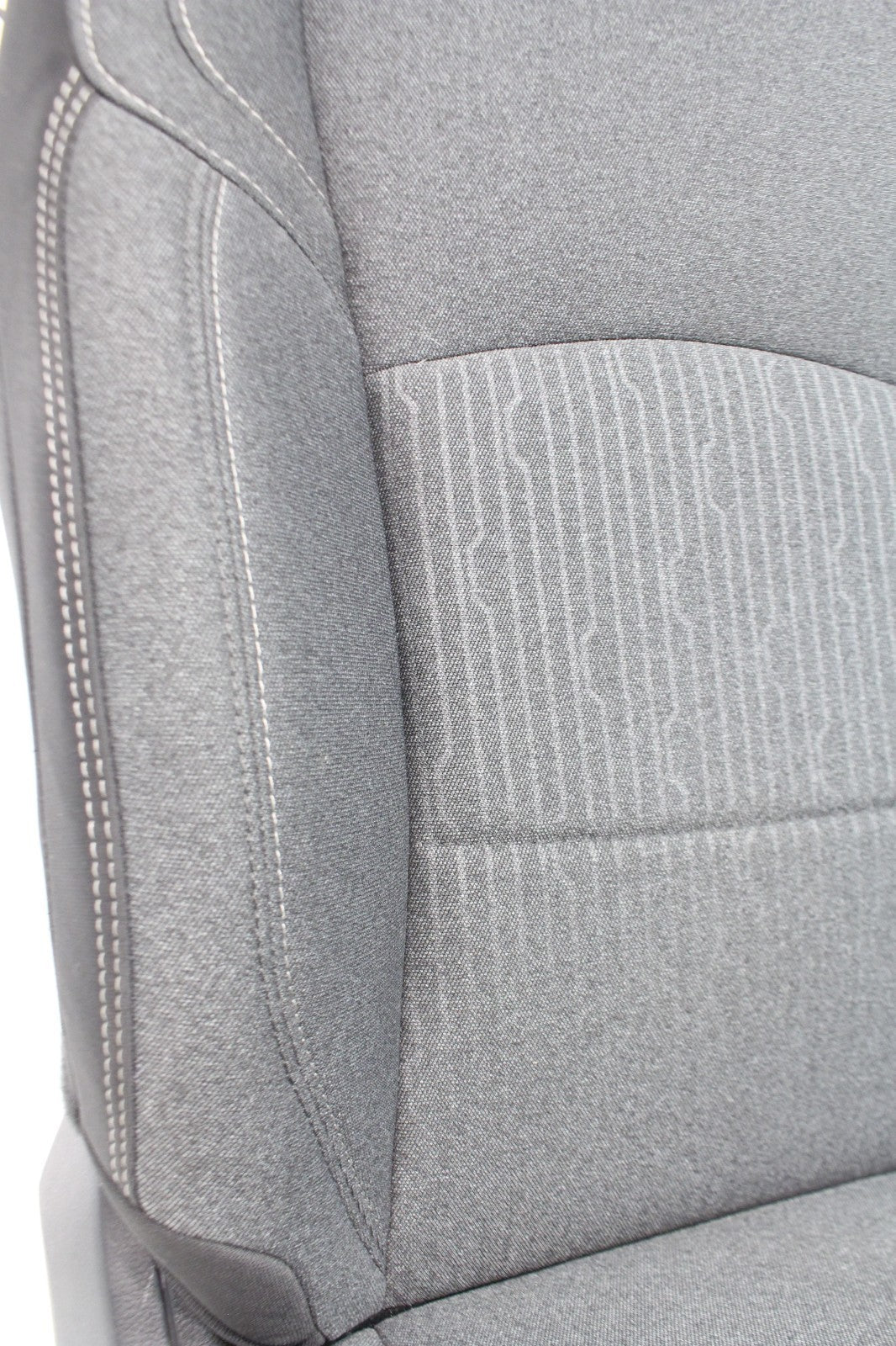 2019 - 2024 Ram HD Front Bench Seat, Charcoal Black Cloth Manual w/ Center Seat