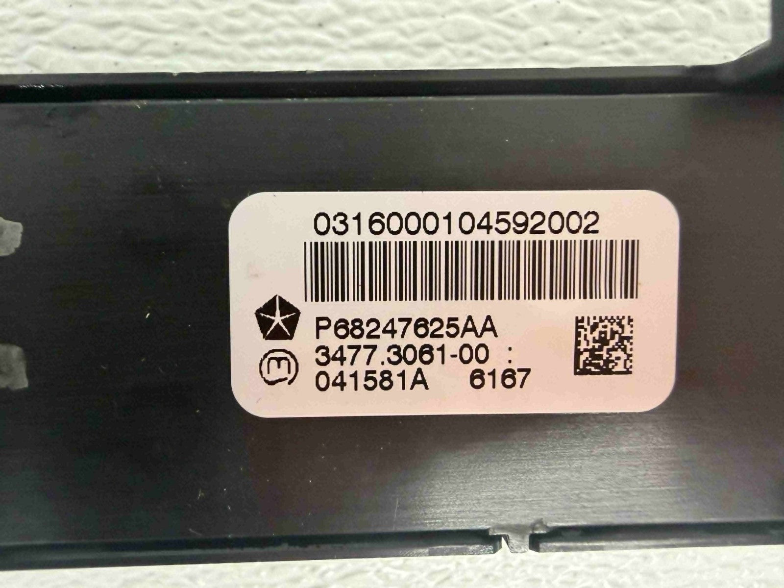 2015-2024 Ram Instrument Panel Switch with Trailer Switch OEM Mopar 68247625AA