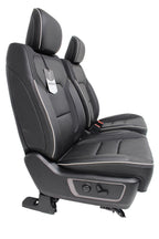 2019 - 2026 Ram 1500 Seats, Crew Cab Set, Limited Black Quilted Leather Massage