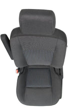 2015 - 2026 Ford Transit Front Seats, Charcoal Cloth w/ Heated Power Driver Seat