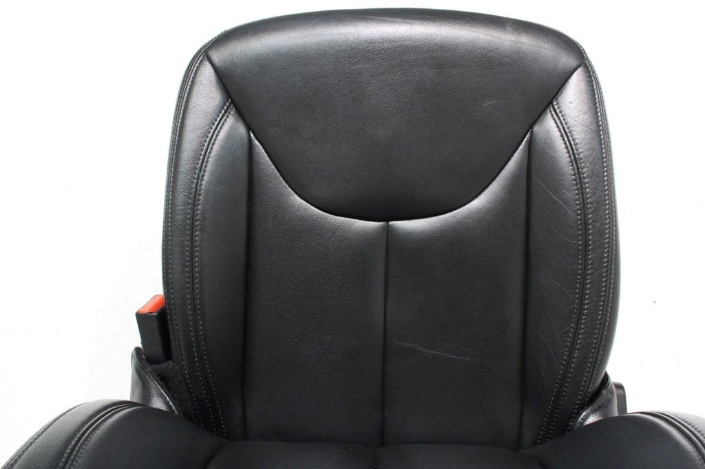 07-18 Jeep Wrangler Unlimited JKU Front & Rear Seats, 4 Door Black Leather OEM