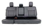 2021 - 2026 Ford F150 Super Duty Crew Cab Seats, Lariat Black Leather Heat Cool
