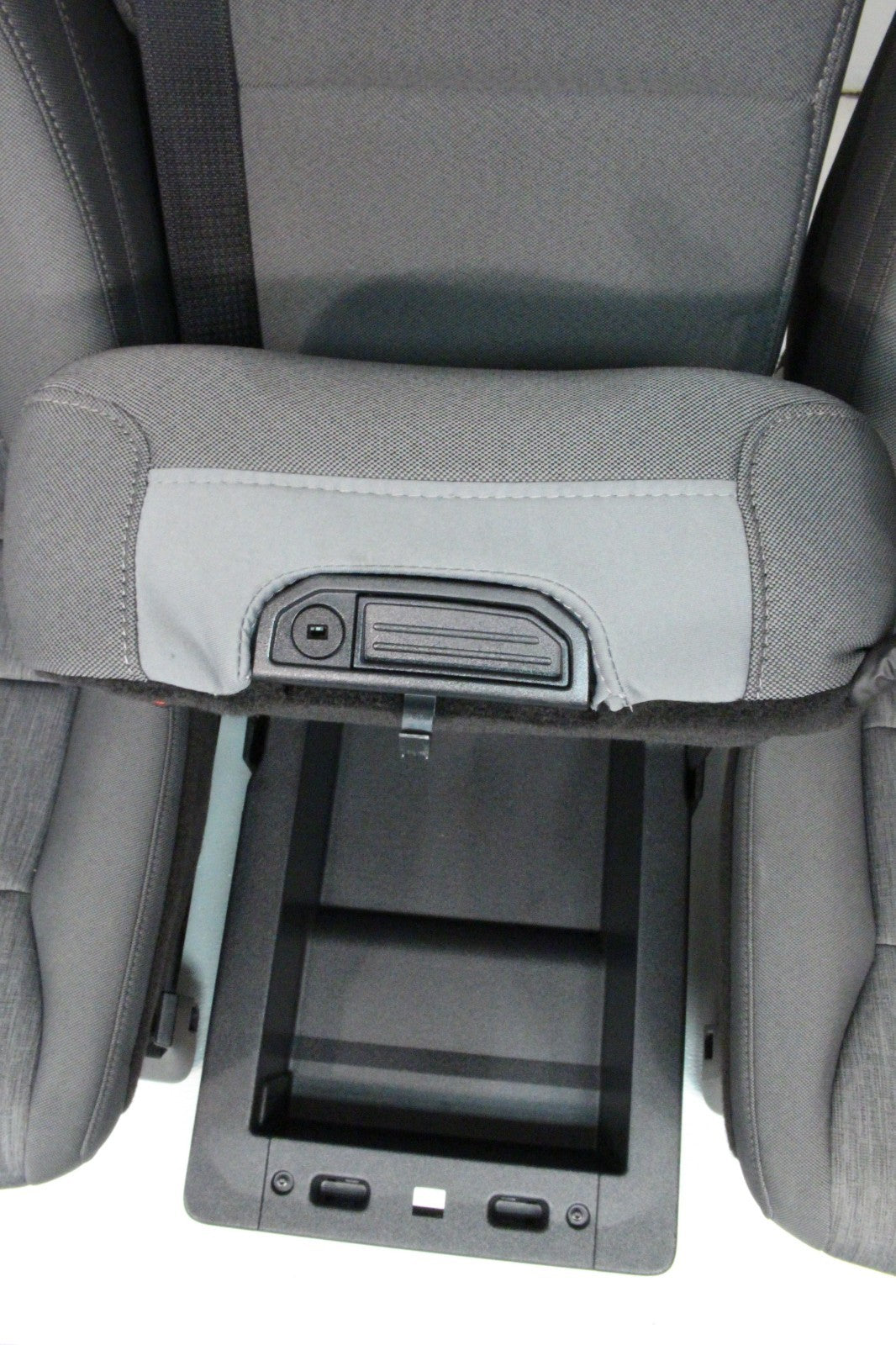 2021 - 2026 Ford F150 Front Seats, XL Slate Gray Cloth Manual Gray w/ Jumpseat