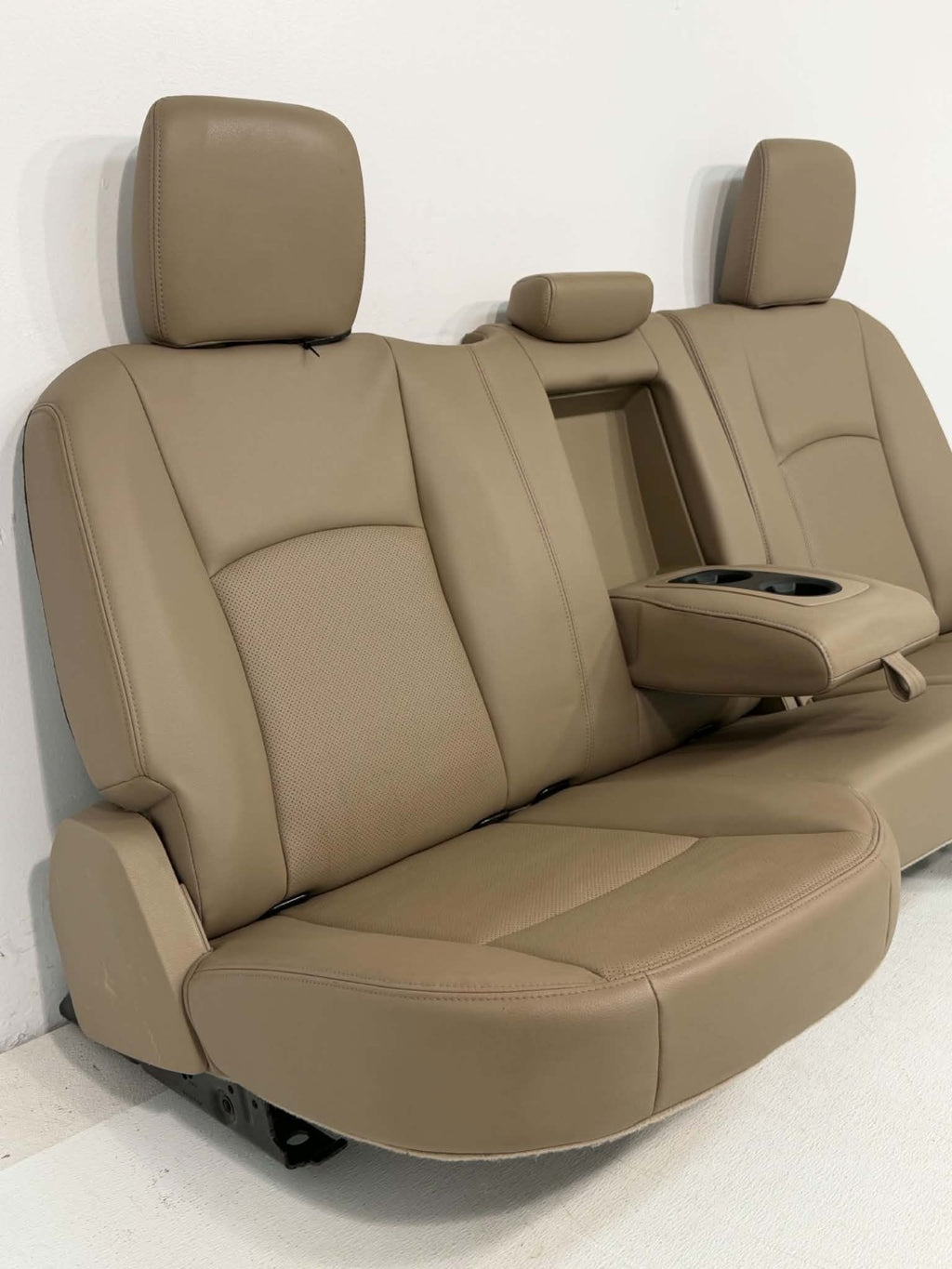 2019-2012 Ram Rear Seats, Crew Cab Pebble Tan Leather 60/40 w/ Armrest