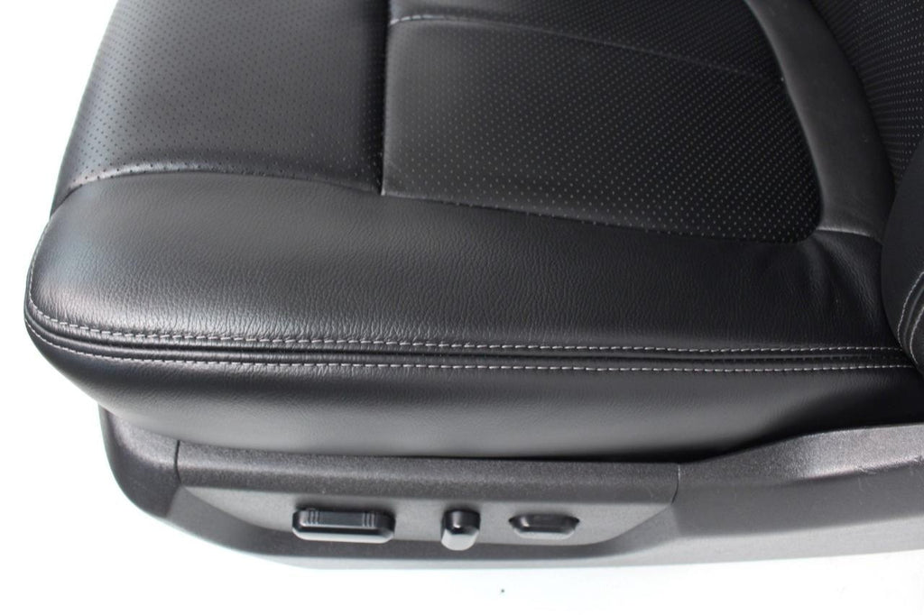 1999 - 2016 Ford Super Duty Front Seats, Lariat Black Leather, Power Heat Cool