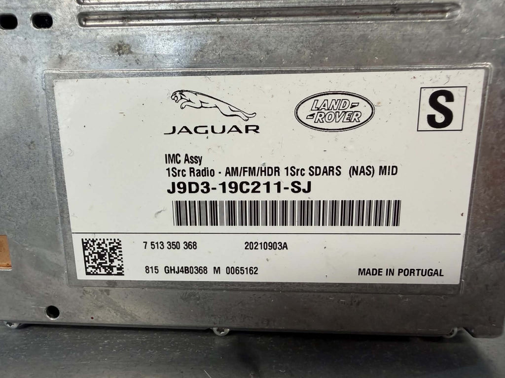 2018-2020 Land Rover Range Rover Radio Amplifier IMC OEM J9D3-19C211-SJ