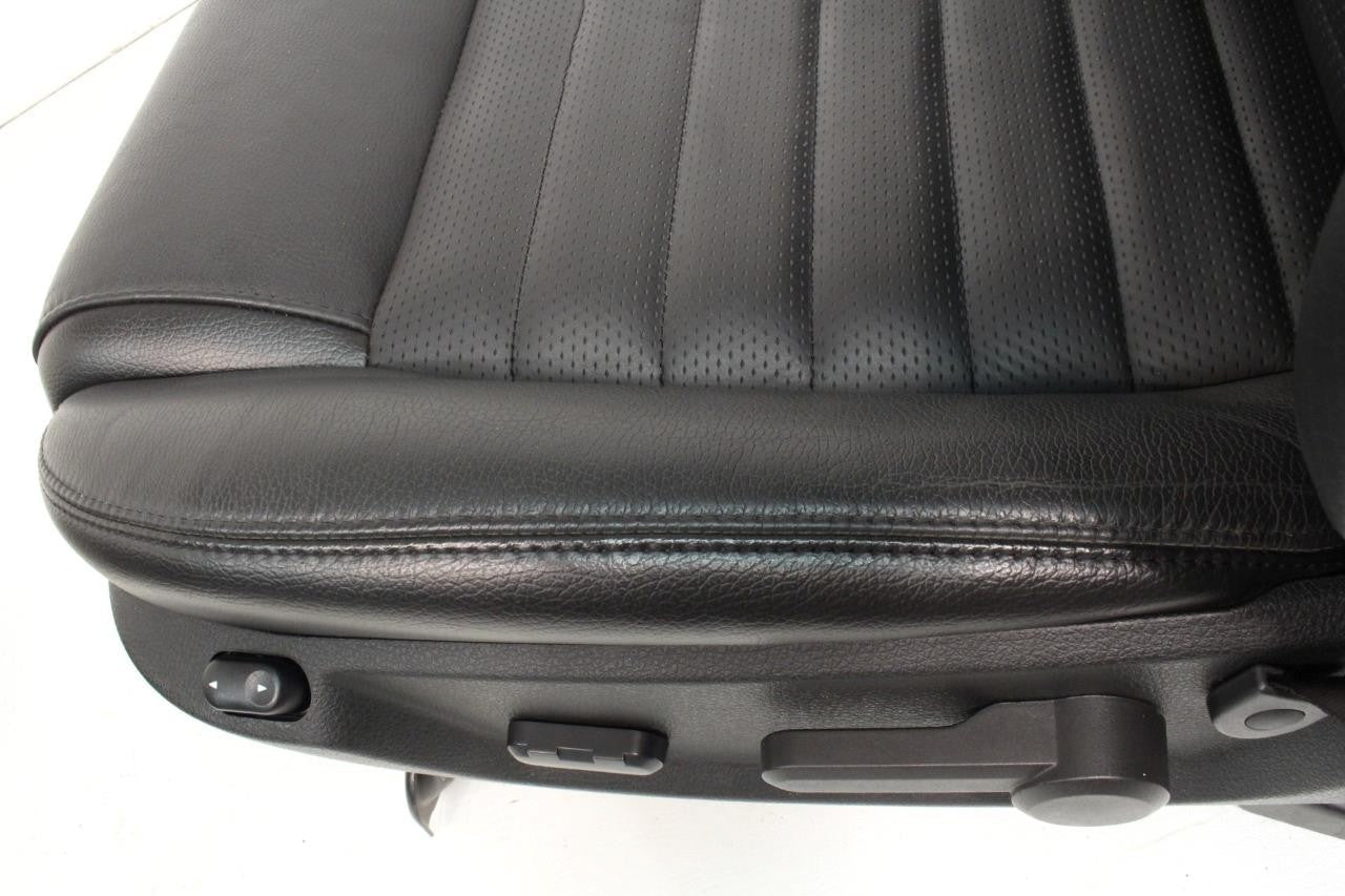 Ford Mustang Seats Front GT Black Leather Powered Seat Set 2005 2006 2007 2008