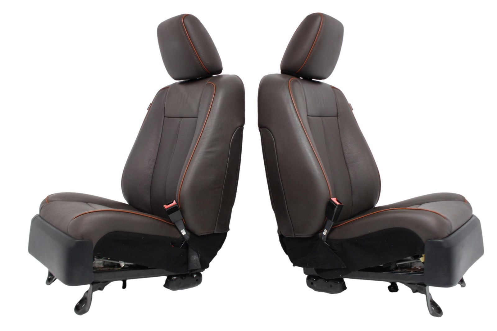 2015 - 2017 Ford Expedition King Ranch Front Seats, Mesa Brown Leather Heat Cool