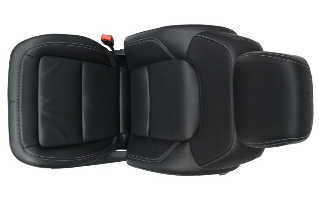 2021 - 2026 Ford Bronco Seats Set, 4-Door Outer Banks Black Leather Heated OEM