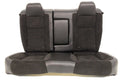 2008 - 2023 Dodge Challenger Rear Seats, SRT Hellcat Black Leather Suede