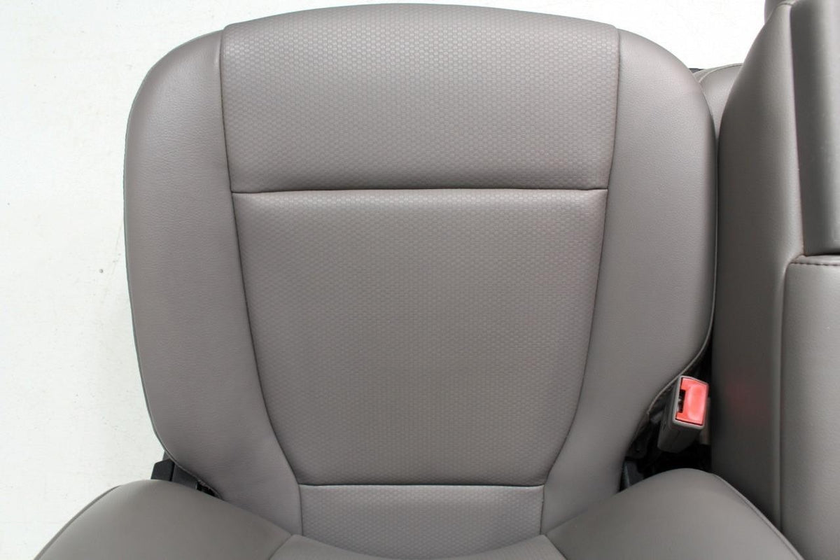 2015 - 2022 Ford F150 & Super Duty Front Seats, 4-Door XL Earth Gray Vinyl Bench