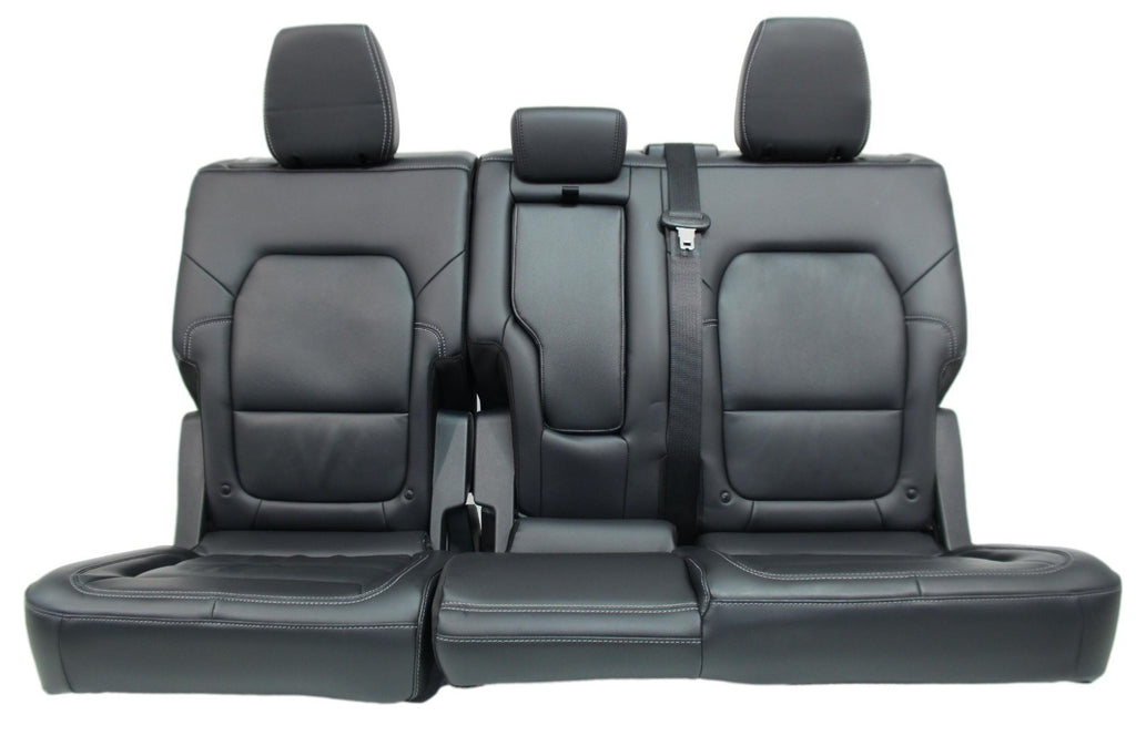 2021 - 2026 Ford Bronco Rear Seats , 4-Door Outer Banks Black Leather OEM