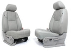 2007 - 2014 Sierra Silverado Front Seats, LT2 Gray Leather, Heated & Powered