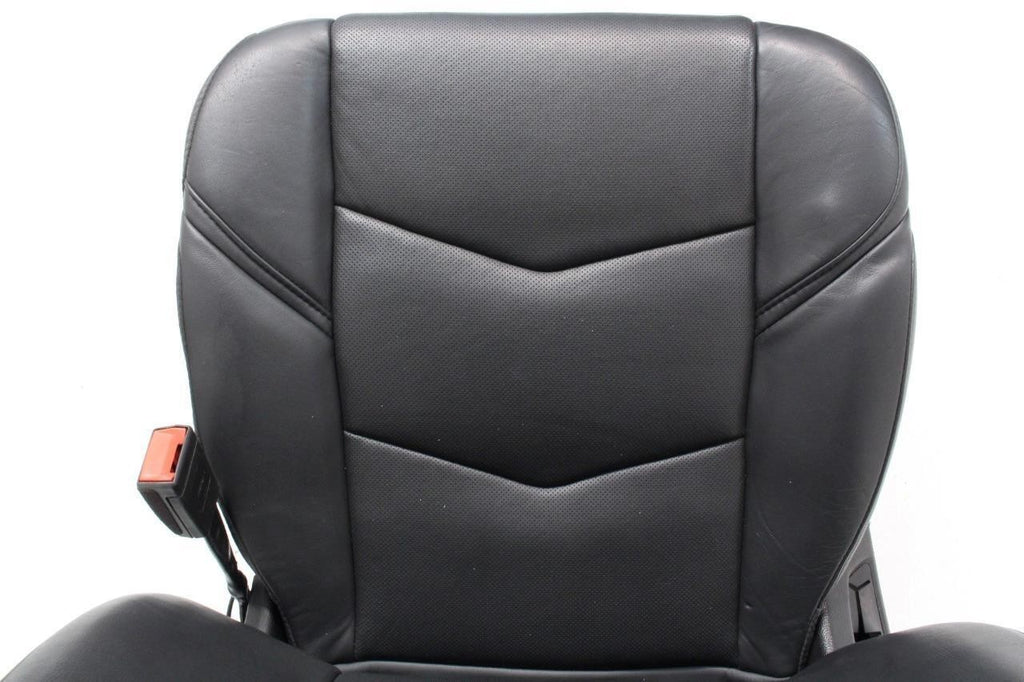 2015-2020 Cadillac Escalade Front Seats, Jet Black Luxury Leather Heated Cooled