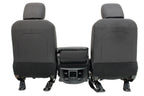 2002 - 2025 Dodge Ram Black & Gray Cloth Front Seats with Jump Seat Console