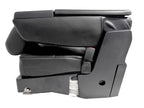 2015-2025 F150 Super Duty Console → Jump Seat Conversion Kit Black Leather Gray