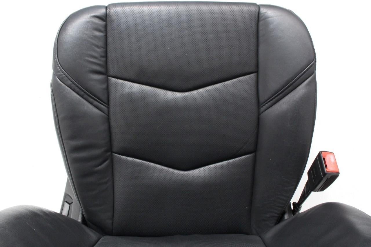 2016 - 2020 Cadillac Escalade Front Leather Powered Seats, Black